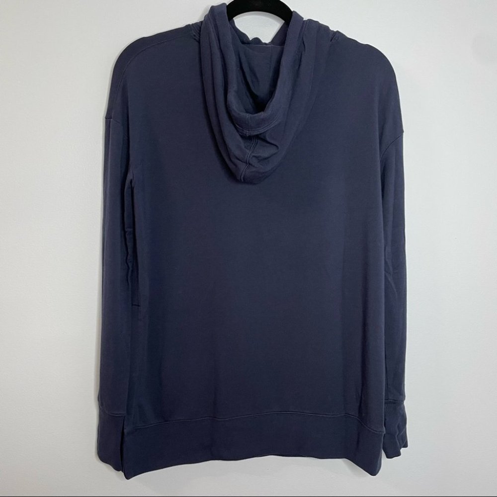 Athleta Sayulita Hoodie Sweatshirt Navy - Picture 3 of 7